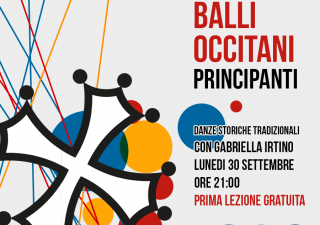 Corso di balli Occitani - dal 30 settembre 2019