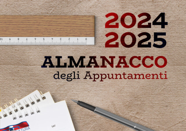 ALMANACCO ANALITICO DEGLI APPUNTAMENTI 2024/2025