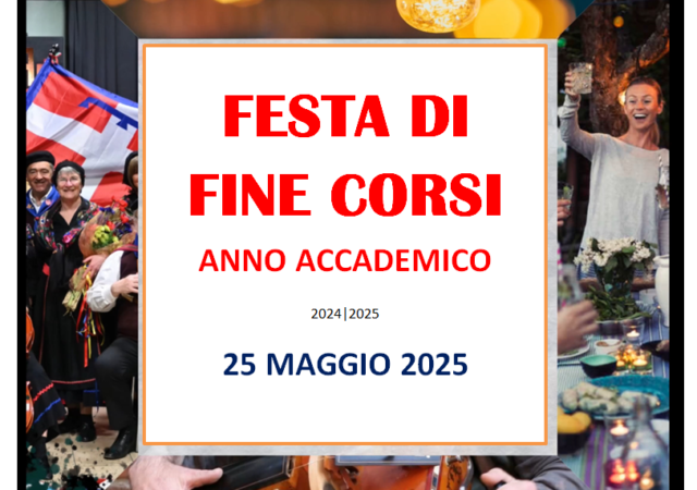 DICIASSETTESIMA FESTA DI FINE CORSI - Pranzo Sociale